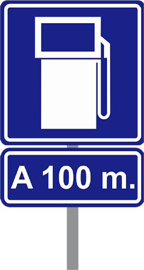 Señal gasolinera Reyco